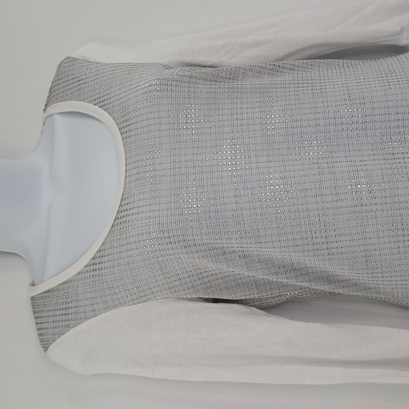 Bke Semi Sheer 3/4 Sleeve Top - Picture 2 of 6